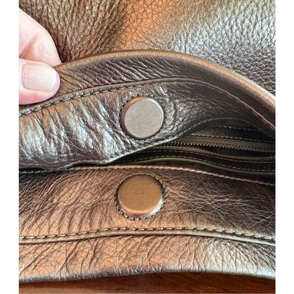 MARC BY MARC JABOBS "Too Hot to Handle" Hobo Crossbody/Shoulder Bag in Gunmetal - Picture 8 of 16